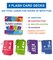 Carson Dellosa 349 Addition, Subtraction, Division, and Multiplication Flash Cards, 4 Sets of Flashcards, Math Games for Kids 8-12, 3rd Grade Mathematics and Up